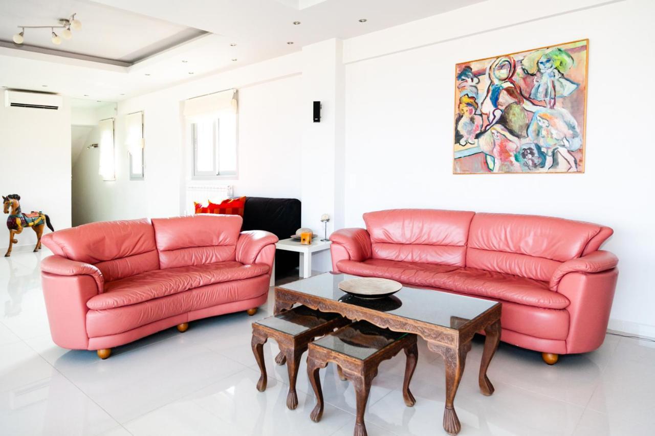 Seaview Pool Villa Near Beach And Athens Airport ปอร์โตราฟตี ภายนอก รูปภาพ