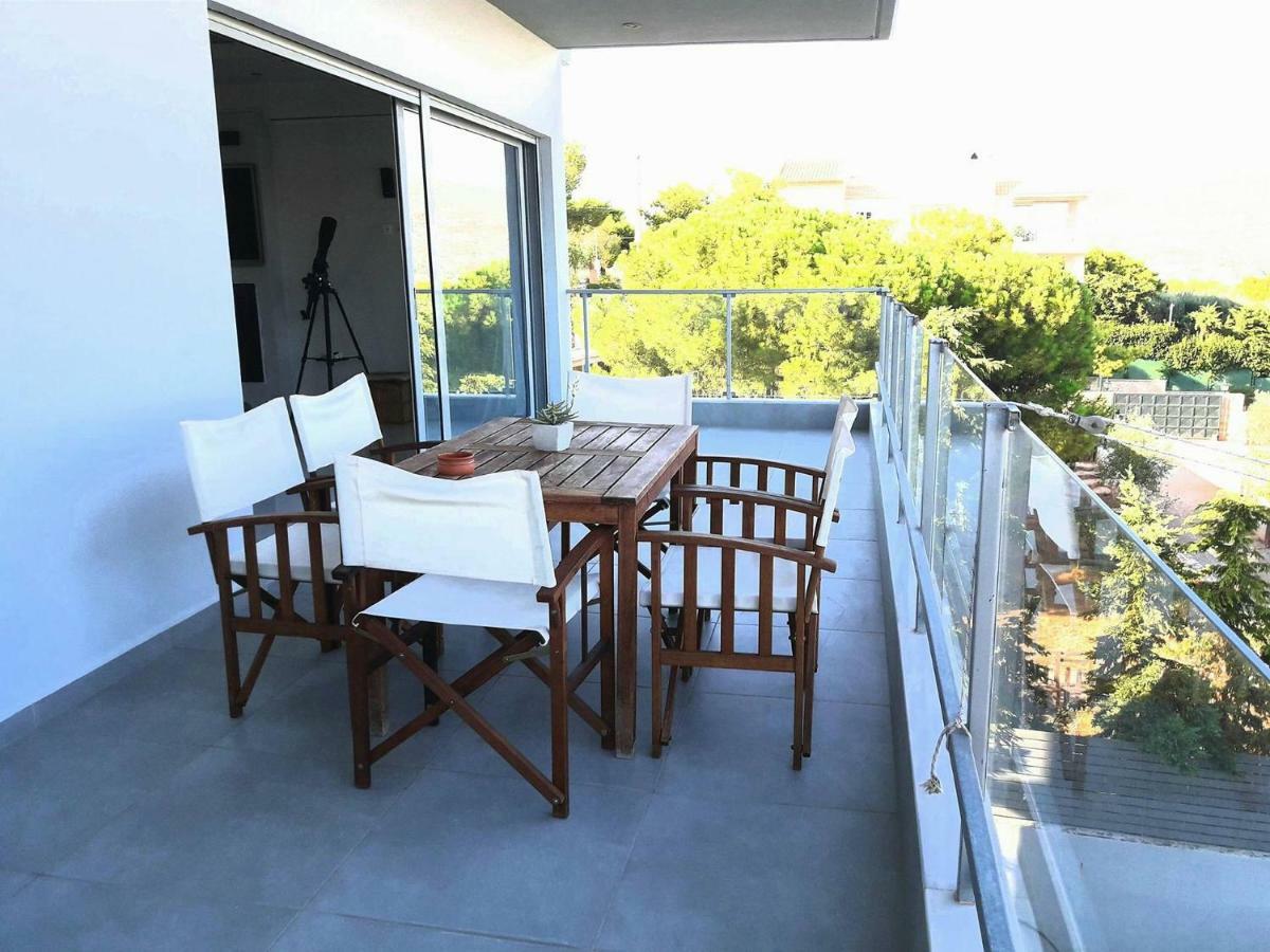Seaview Pool Villa Near Beach And Athens Airport ปอร์โตราฟตี ภายนอก รูปภาพ